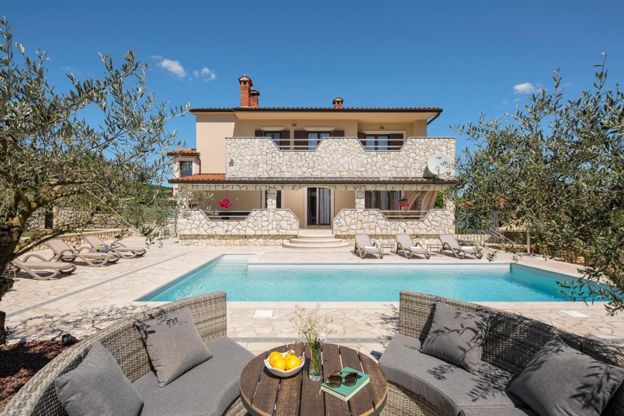 Villa Vesna With Sauna, Hot Tub Potpićan Εξωτερικό φωτογραφία